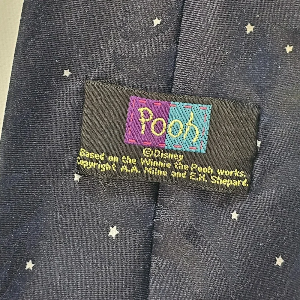 Winnie The Pooh Bear Neck Tie Disney Moon Comet